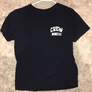 BRANDY MELVILLE navy blue graphic t-shirt